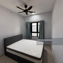 Brand new d vine 2 bedroom actual unit with bed and sofa