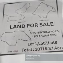 10,718 Acres Agricultural land For Sale @ Sibu, Sarawak 