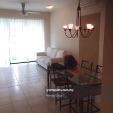 Opal Damansara Condo partial furnished 3 room unit for rent, near mrt