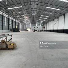 Limited huge land size semi detached factory