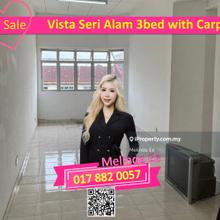 Masai Vista Seri Alam Apartment Nice Design 3bed with Carpark