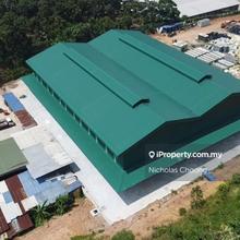 Heavy industrial warehouse , land size 50k , built up 25k sqft