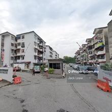 Taman jinjang baru apartment ground floor unit with extend and reno