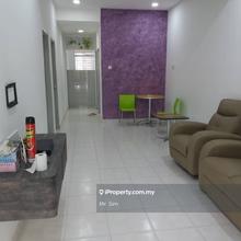 A fully furnished single storey terrace house