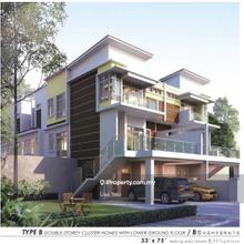 Kempas Utama Cluster House for Sale