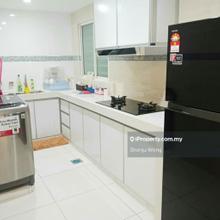 Hot 0% downpayment, rebate rm10k, partially furnished, high floor