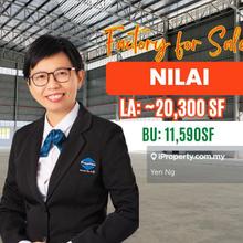 New 2 Storey Detached Factory for Sale at Nilai Industrial Park, Nilai