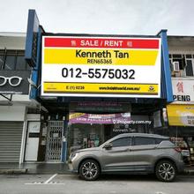 Taman Canning Ipoh Facing Main Road Shop 1st Floor to Rent