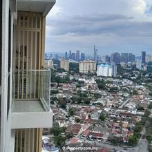 Middle floor with partly furnished and move in condition ! 