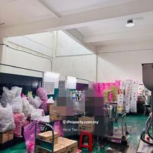 Single Storey Semi-D Factory with Mezz Floor Building For Sale