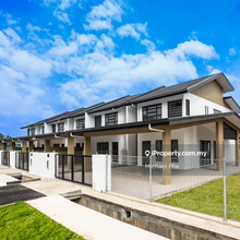 7th mile landed gated double storey terrace house for sale