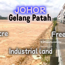 Johor Gelang Patah 12acre Freehold Converted Industrial Land 