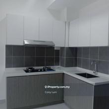 Comes with fridge, aircond, and a big balcony, ws now for view!