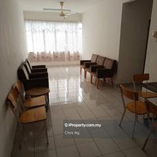 Partial Furnished Taman Bukit Pelangi Apartment Shah Alam 