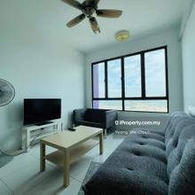 Fully Furnished with Aircond The Height Condo 3 Room Bukit Beruang