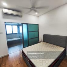 Fully furniture high floor 2 room iskandar residence medini for rent