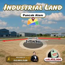Puncak Alam Industrial Land For Sale 