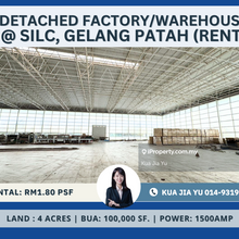 Silc Gelang Patah 4 acres Bua 100k Factory Warehouse