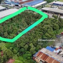 Agriculture land in Industrial Zoning 