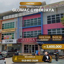 Glomac, Cyberjaya 3.5 Storey Commercial Shop Office for Sale 