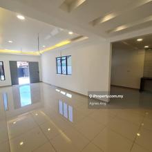 Endlot single storey in tepi sungai