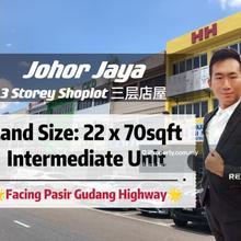 Johor Jaya Shop For Sales