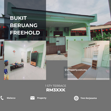 Fully Renovated Freehold 1 Sty Terrace House Kerjasama Bukit Beruang