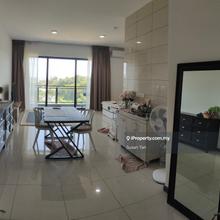 Jesselton Twin Tower studio partly furnished