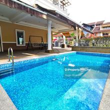 3 Storey Corner Gated Guarded KL Taman Tasik Indah with Private Pool