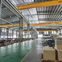 Gelang Patah warehouse, with 6 overhead crane, 2000amp