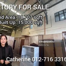1.5 Storey Semi-D Factory Seri Alam Masai Johor