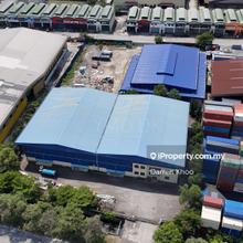 Westport Klang Factory Warehouse with Cf 1.35acres , 30k build up