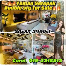 2 Storey Terrace, Taman Setapak Garden, Setapak, Kuala Lumpur