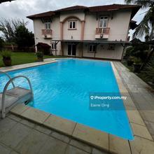 2 storey bungalow with swimming pool