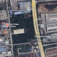 Main road prime location industrial land jalan kapar batu 8 Klang