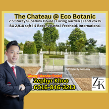 The Chateau @ Eco Botanic 2.5 Storey Superlink House For Sale