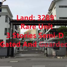 Vista Jambul - 3 Stories Semi-D - Land:3289' - Gated & Guarded