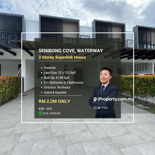 3 Storey Superlink @ Senibong Cove For Sale!! Rm2.2mil Only!!