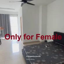 Female only - big master bedroom attached own bathroom pacific place