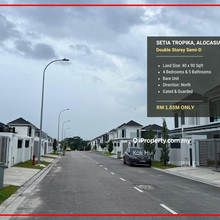 Double Storey Semi-D @ Setia Tropika For Sale!! Rm1.85m Only!!