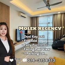 Molek Regency @ Facing Pool View Dual Key Unit