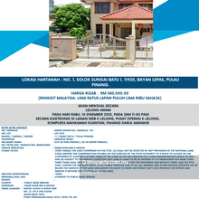 Auction Taman Sungai Batu !! Below Market Price!!