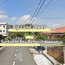 Big Land 30x85, Suitable for rebuilt House, Limited Land