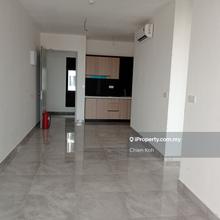 Comes partially furnished, brand new unit