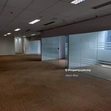 Partition Done Full Floor Unit