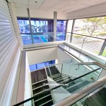 Main road visibility. Excellent frontage. Ground and Mezz floor.