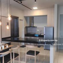 Fully Furnished 3 Rooms Pool View 1200sf