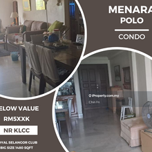 10 min to KLCC Below Bank Value 8% Menara Polo Condo Desa Pandan