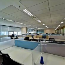 Fully furnished office, located at KL Sentral transportation hub