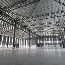 Brand New Bukit Raja Warehouse with 4 Storey Office for Rent